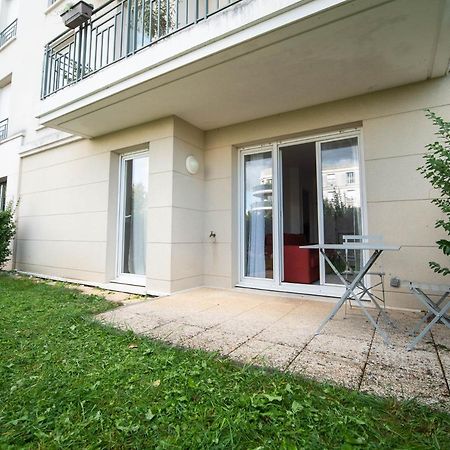 Appartement 10 Mins Disneyland - Jardin Et Parking Montévrain Buitenkant foto